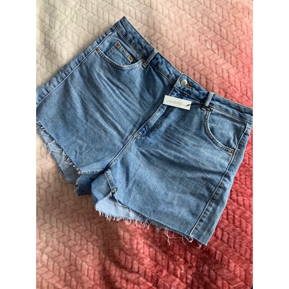TopShop Denim Mom Shorts